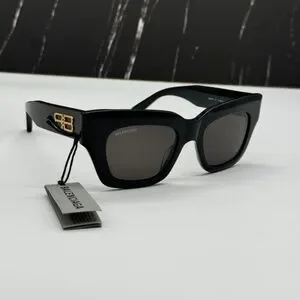 NEW BB0234S 001 BALENCIAGA SQUARE BLACK WOMEN SUNGLASSES Balenciaga | Accessories | New Bb234s 00 Balenciaga Square  main image 4